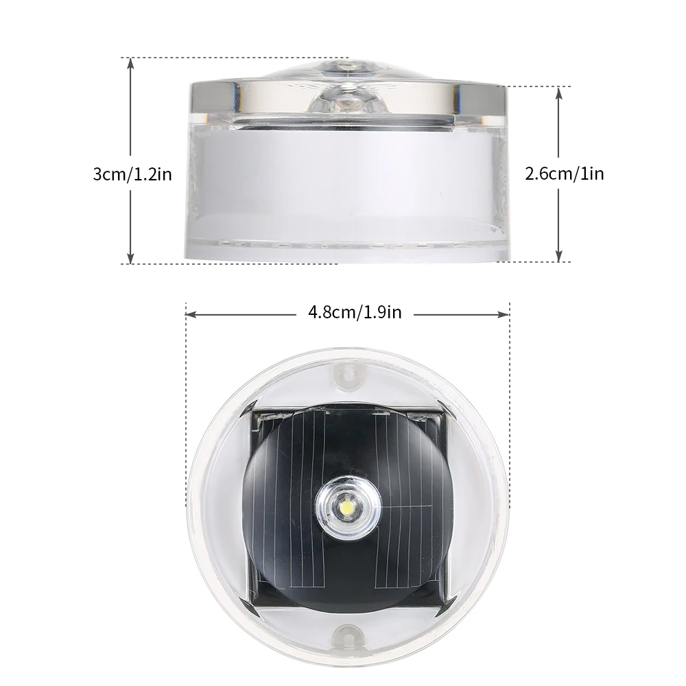 Солнечная Светодиодная лампа для подземного освещения открытый наземный