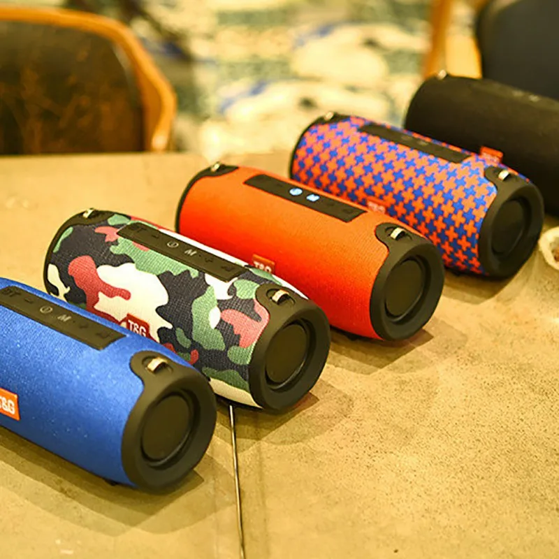 Наружная Портативная стерео bluetooth-колонка 5 0 динамик Вт громкий чистый