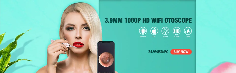 3 в 1 USB эндоскоп для чистки ушей HD визуальная Ушная ложка функциональный диагностический инструмент очиститель ушей Android 720P камера Уход за ушами