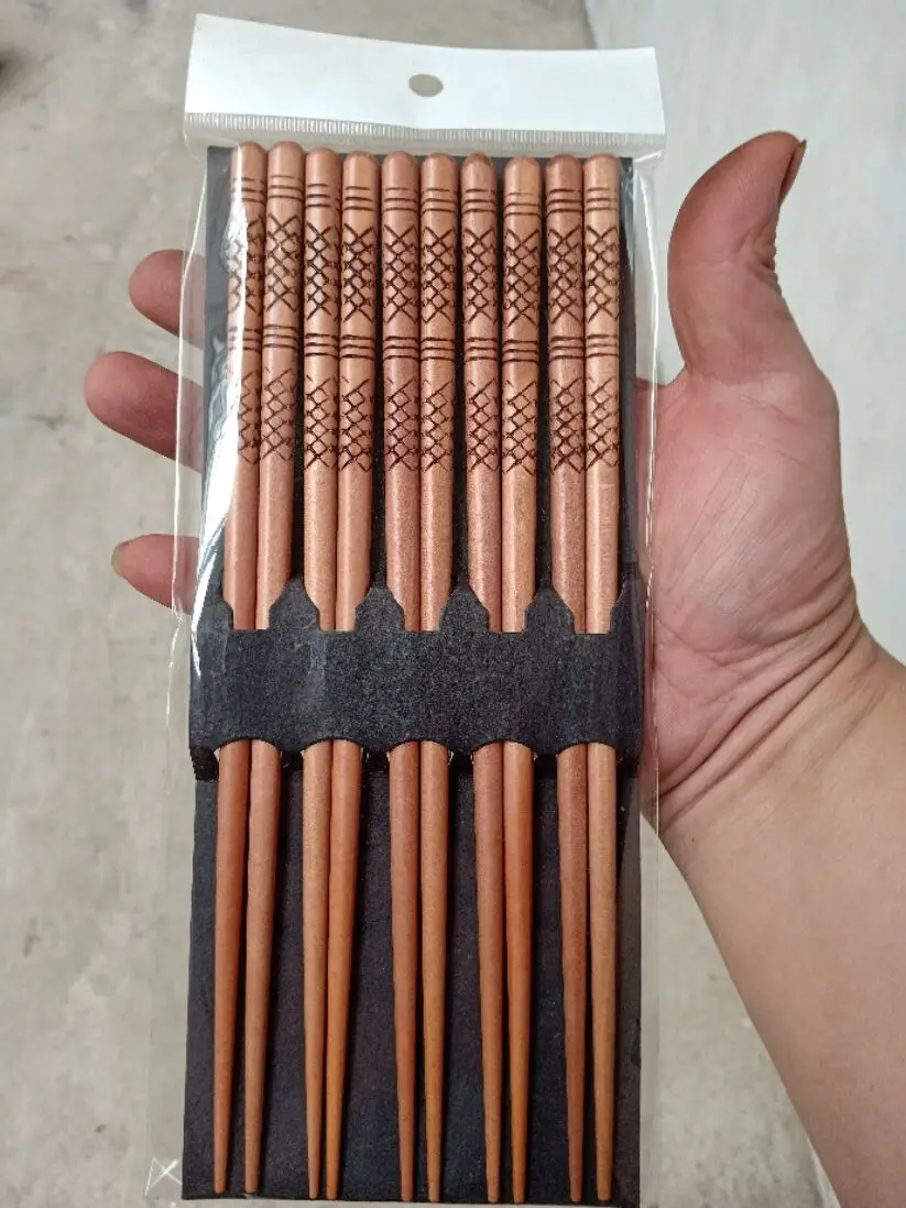 5Pair Hot High Quality Portable Sushi Chop Sticks Chinese Chopstick Learner Gifts Set Exquisite Non-Slip Kitchen Accessorie