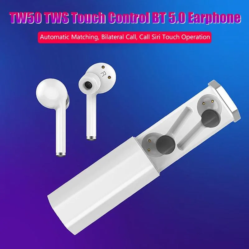 TW50 Bluetooth наушники HIFI стерео Бас шумоподавление Гарнитура двойной микрофон с