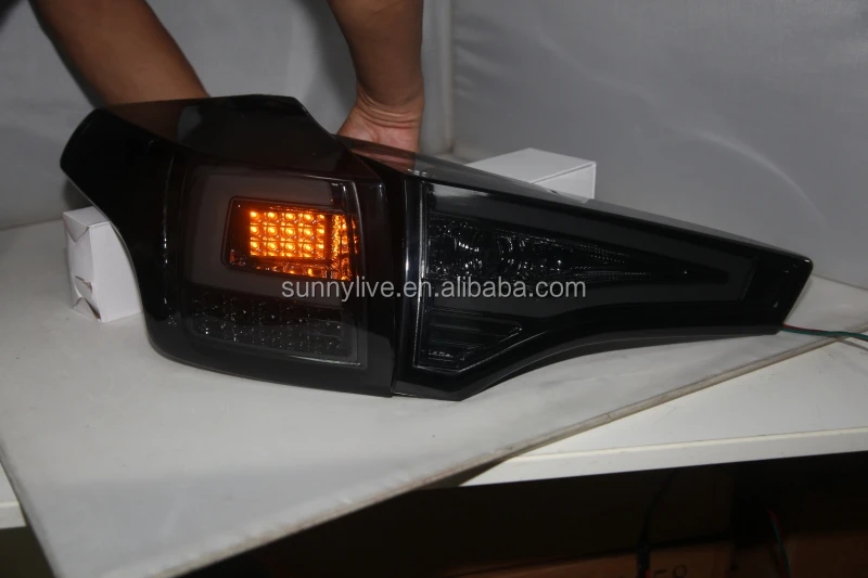 Светодиодная задняя подсветка черная версия для Toyota RAV4 led задняя подсветка 2013- tw