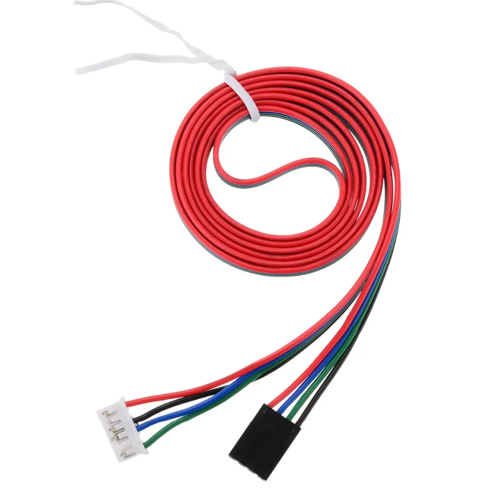 4 шт. 100 см контактный шаговый двигатель кабель провод женский черный белый