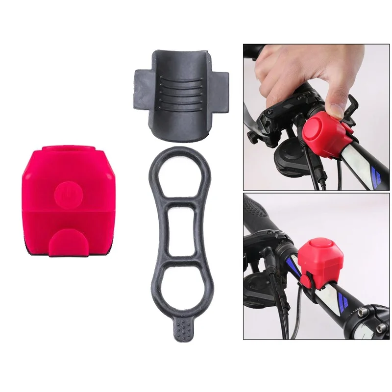 

130 db Bike Electronic Loud Horn Warning Safety Electric Bell Alarm Ring Bell Bicycle Handlebar Cycling Accessories