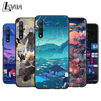art pixel aesthetic for huawei y9s y6s y8s y8p y9a y7a y7p y5p y6p y7 y6 y5 pro prime 2019 2018 phone case cover