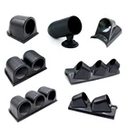 Универсальный одинарный двойной тройной держатель для автомобильного манометра, 2 дюйма, 52 мм, для автомобиля с левым и правым приводом, для манометров 2 дюйма, 52 мм