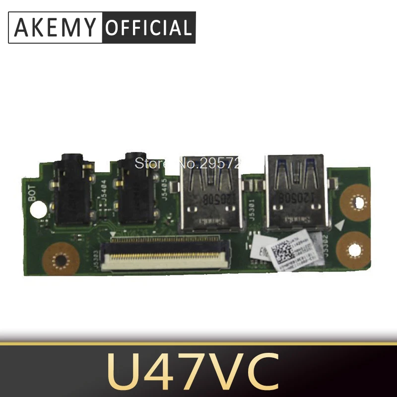 Новинка для ASUS U47A Q400A U47VC USB3.0 плата адаптера интерфейса ноутбука аудио USB IO Плата