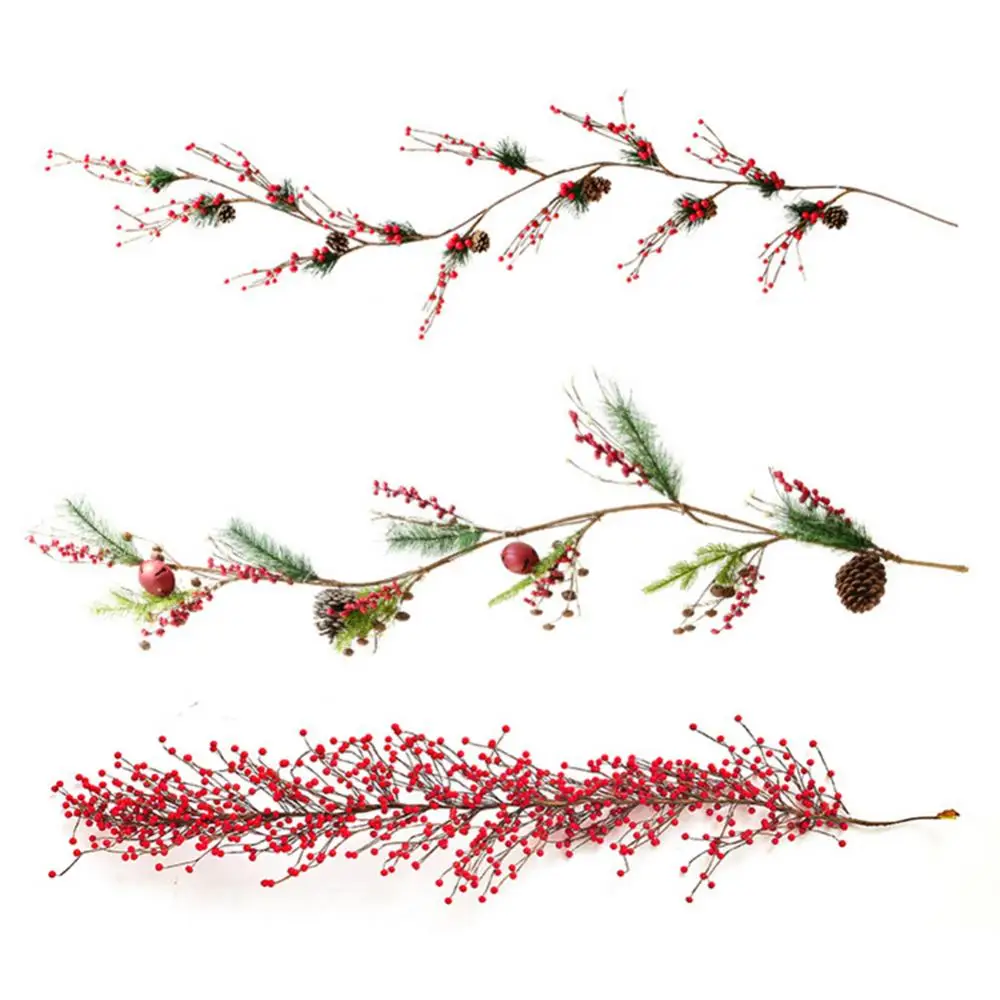 

Simulation Wreath Fruit Christmas Fortune Fruit Plant Fake Flower DIY Wedding Garden Office Home Decoration