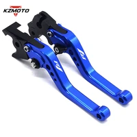 motorcycle cnc aluminum short adjustable brake clutch levers for yamaha yzf r1 r1 r1 2009 2014 2013 handles lever accessories