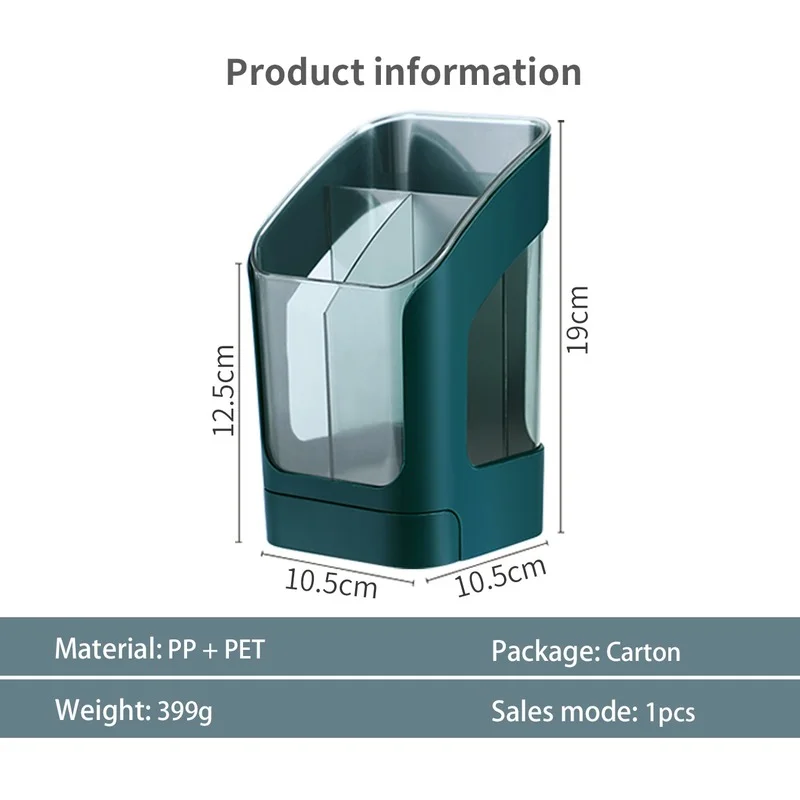 

Household Chopsticks Spoon Rack Artifact Multifunctional Kitchen Tableware Supplies Storage Box Chopsticks Basket Drain Rack