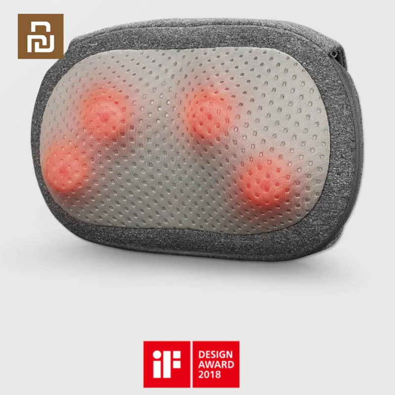 Оригинальный Xiaomi Lefan 3D массажная подушка Беспроводная температурная PTC горячий