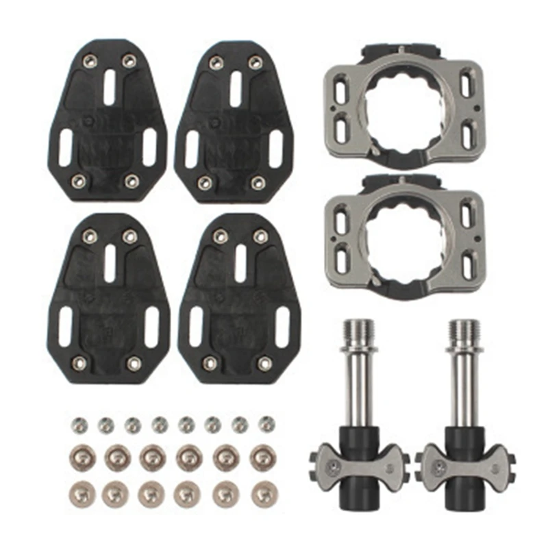 

Titanium Alloy Ultralight Bike Self-Locking Pedals 3 Sealed Bearing Replacement R3ME