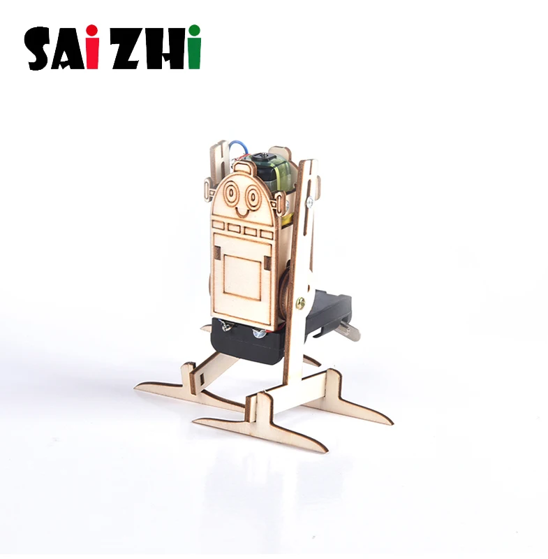 Saizhi DIY Электрический сборный ходячий робот обучающая игрушка Интеллектуальные