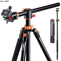 kf concept 93 inch compact camera tripod monopod 4 section aluminum withball head gray compact for digital slr dslr camera