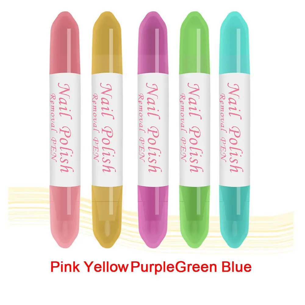 1Pcs Nail Polish Cleaning Remover Brush Corrector Erase Pen Art Tools UV Gel Degreaser Manicure Accessory | Красота и здоровье