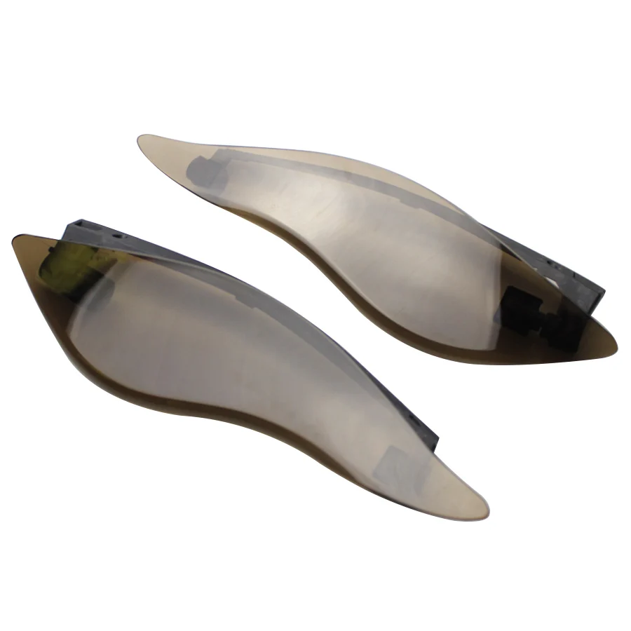 Мотоцикл Дым крыло лобовое стекло Регулируемый дефлектор воздуха для Harley Touring