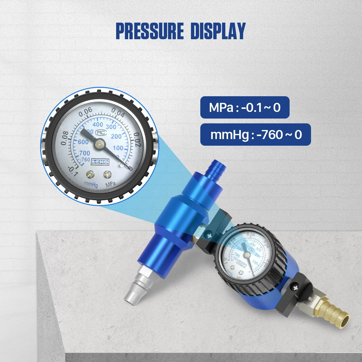 MRCARTOOL Car Coolant Refill Tool Kit Pressure Tester Pull Vacuum Radiator Gauge Water Tank Leakage Detector | Автомобили и