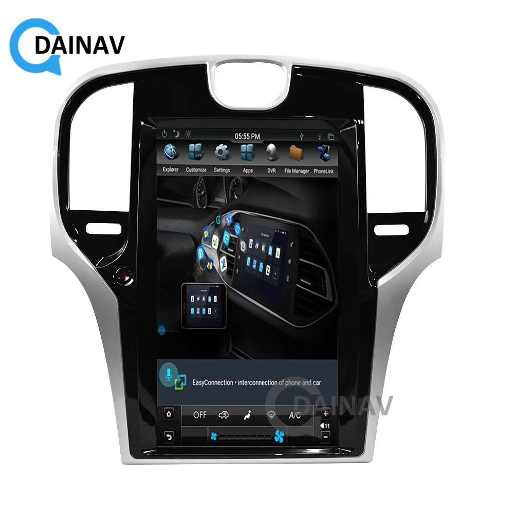 13 3 ''Авто Мультимедиа Стерео для 2013 Chrysler 300 вертикальный экран PX6