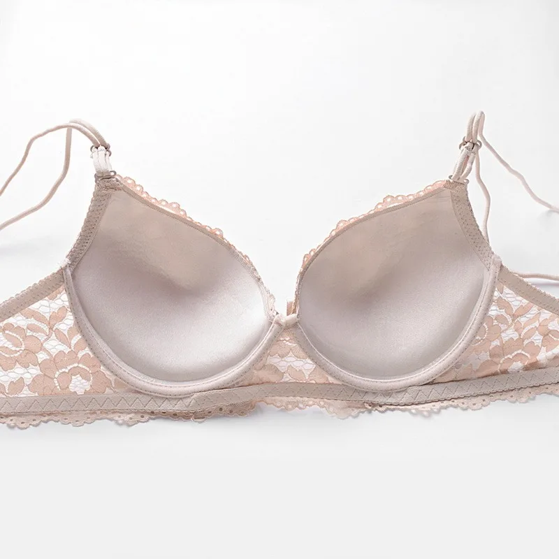 

Sexy Lace Bra Set Push Up Lingerie Seamless Tanks Tops Panties Set Women'S Underwear Set Wireless Bra Low-Rise Underpants Suit