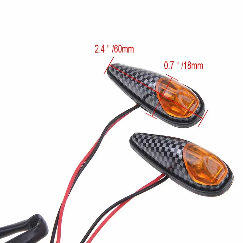 Винтасветильник специальные наклеенные фонари поворота POSSBAY для мотоциклов