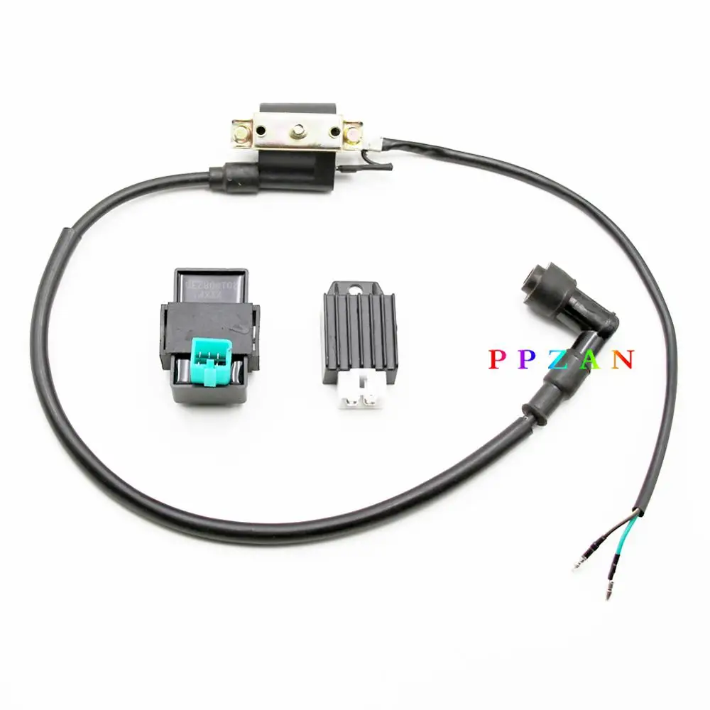 Катушка зажигания CDI BOX Регулятор выпрямителя 50cc 90 70cc 110cc 125cc Taotao SunL Roketa Chinese Kazuma JCL