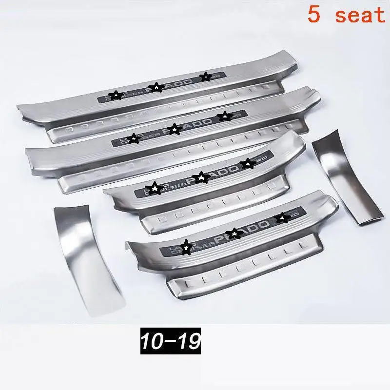 Car Decorative Automovil Foot Pedal Wing Mirror Exterior Decoration Accessory 10 11 12 13 14 15 16 17 18 19 FOR Toyota Prado | Автомобили