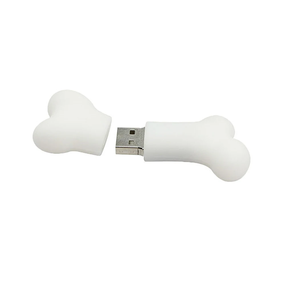 USB флеш-накопители Dog Bone, реальная емкость 8 ГБ, 16 ГБ, 32 ГБ, 64 ГБ, 128 ГБ, 256 ГБ, флеш-накопитель, мультяшная мини USB карта памяти, флешка