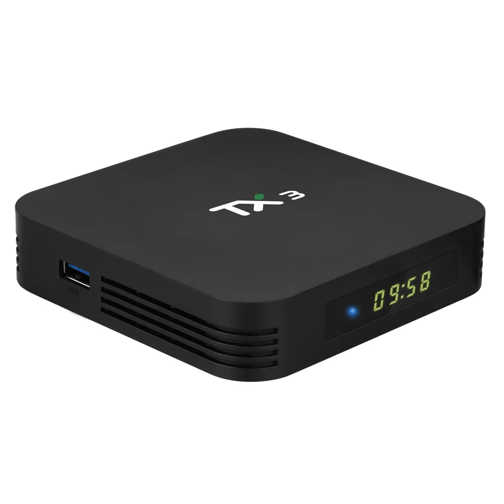 VHXSIN 10 шт. Новый TX3 Android 9 0 TV Box Amlogic S905X3 Четырехъядерный 4 ГБ 32 64 Гб Youtube Smart Media Player 8k HD
