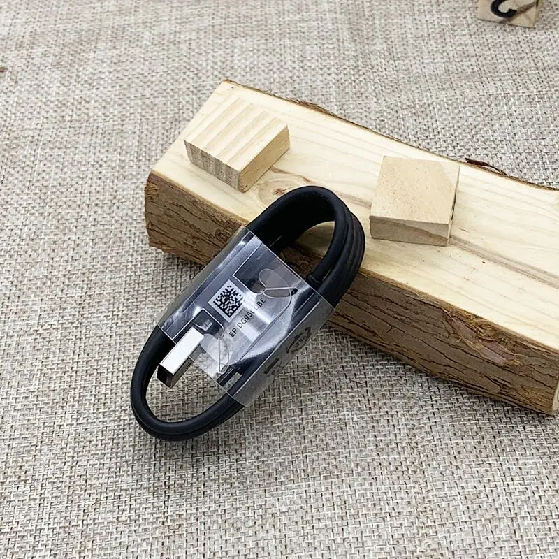 10 шт./лот 100% оригинальный S8 USB черный/белый Type C 1 2 м кабель для быстрой зарядки и