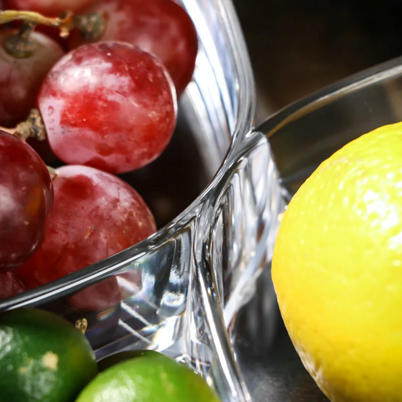 Современная гостиная с крышкой четырехсекционная тарелка для фруктов