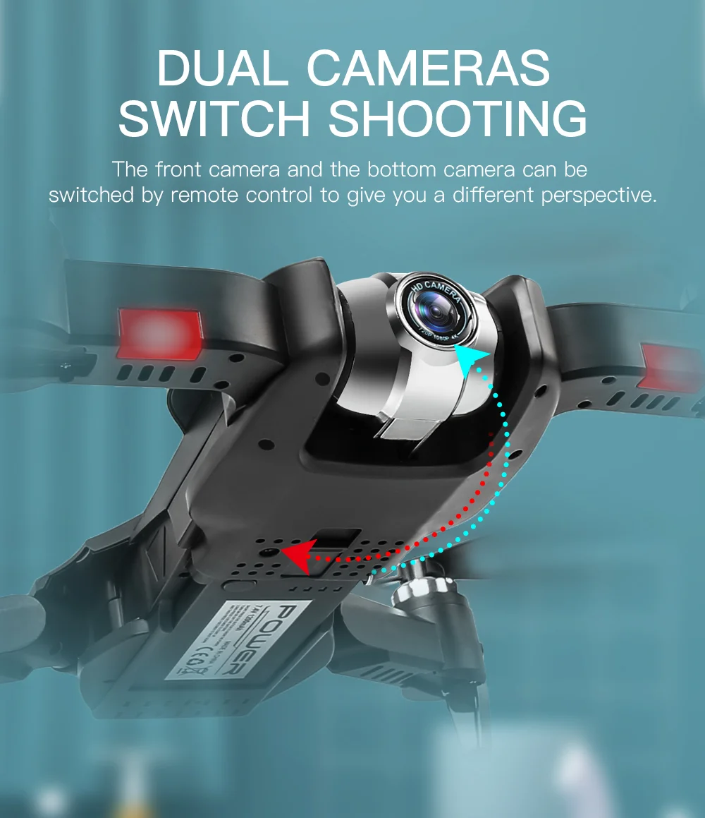 LAUMOX S17 RC Дрон с 4K регулируемой широкоугольной HD камерой оптический поток Дрон складной Квадрокоптер RC Вертолет VS SG106 XS812
