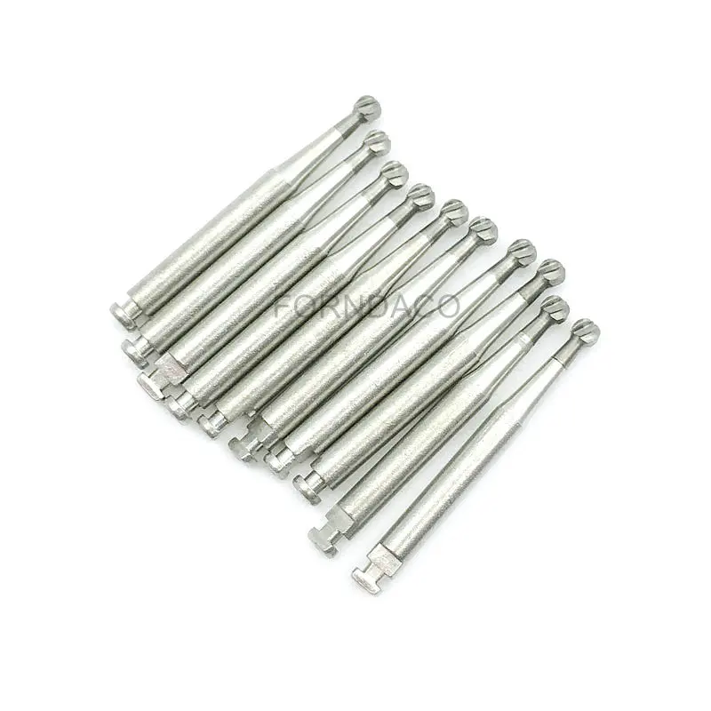 10 шт зубные RA карбида бора с круглой головкой Бур стоматологическое лабораторное