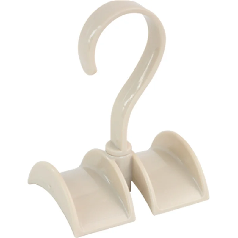 

3pcs Closet Organizer Lever Rotatable Wardrobe Storage Rack Hook Tie Rack Handbag Hook Clothes Hook Belt Hook