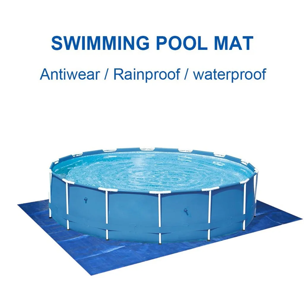 

Outdoor Swimming Pool Accessoris Protection Swim Pools Rectangle Swimming Pool Cover For Garden Outdoor Paddling Family Pools