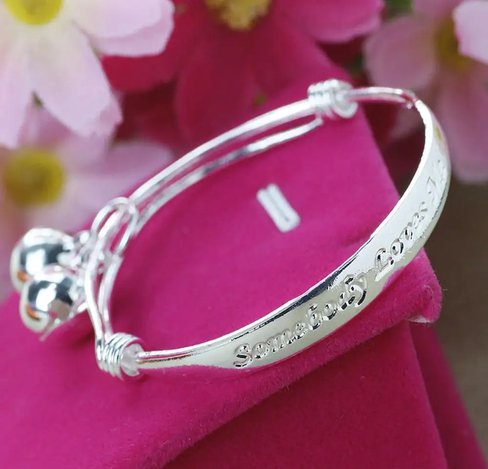 2020 Горячая новинка подарок милый дизайн 2 шт. ребенок браслет колокольчик