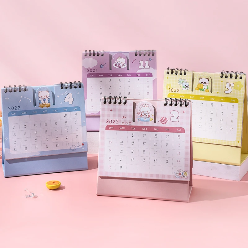 Календарь 2022 мультфильм ежедневный график органайзер Настольная декорация