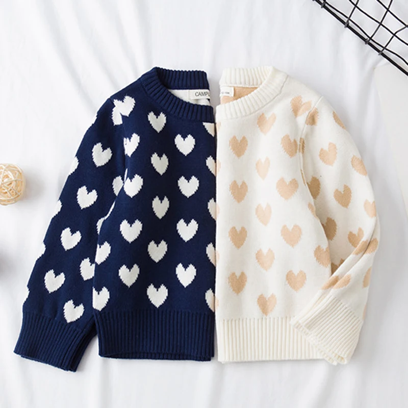 

Детские повседневные вязаные свитера, пуловер для маленьких мальчиков и девочек, свитер, демисезонные детские вязаные свитеры, детская оде...