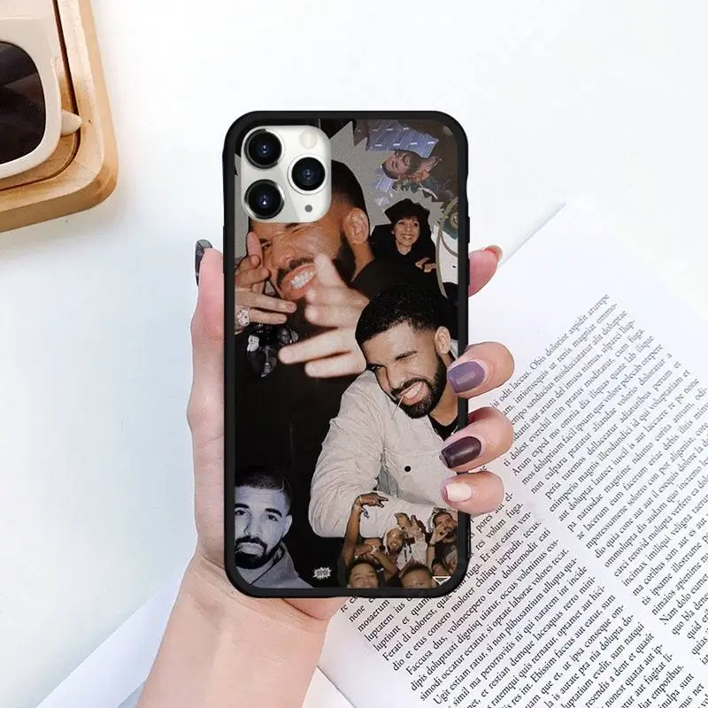 

Drake rapper singer Phone Case for iPhone 11 12 pro XS MAX 8 7 6 6S Plus X 5S SE 2020 XR Luxury brand shell funda coque
