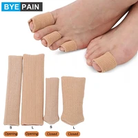 1pcs soft gel fabric finger toe protector separator applicator pedicure corn callus remover hand pain relief foot care tool