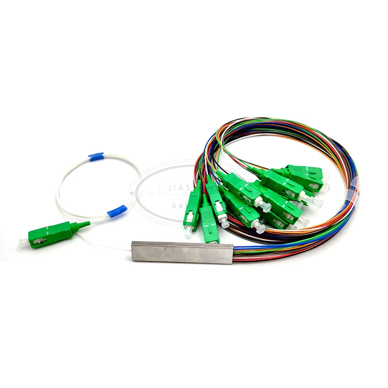10 шт. FTTH Волоконно-оптический ПВХ ПЛК-Сплиттер SC APC 1x16 ПЛК-сплиттер | Мобильные