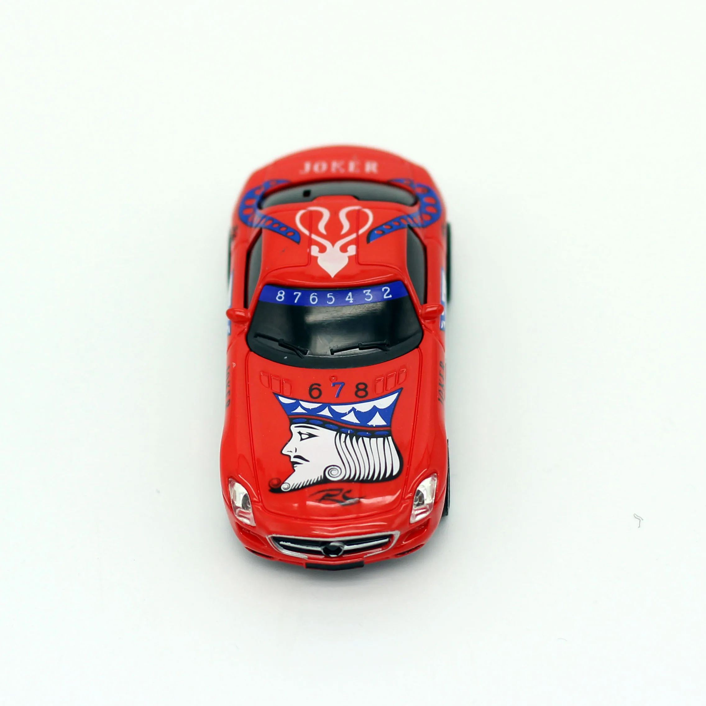 Высокое качество 7 см длинный мини RC автомобиль игрушки с 2,4 ГГц 4CH Радио пульт дистанционного управления