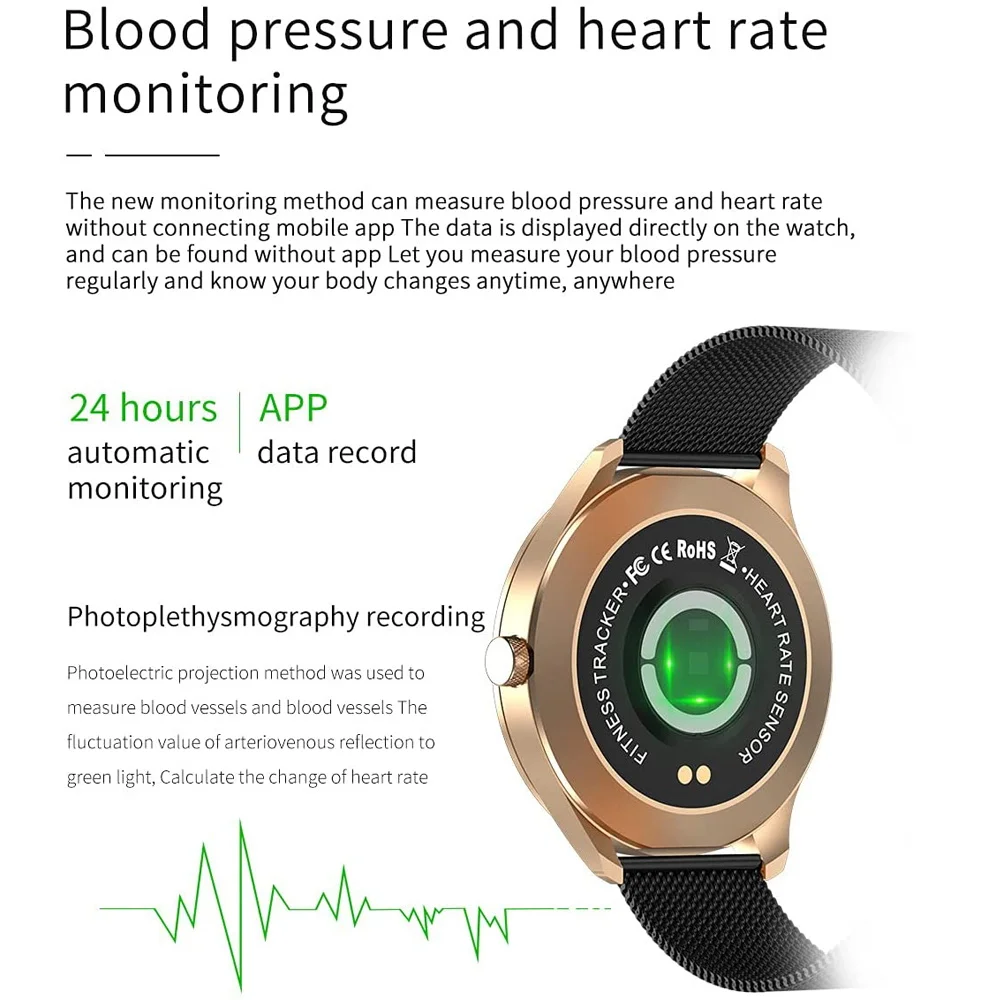 

Q9L New Sports Smart Watch Men Touch Screen Fitness Trackers Blood Pressure Heart Rate Sleep Smartwatch Smart Watch