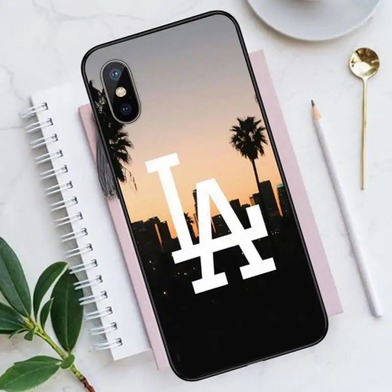 

Los Angeles California Travel pattern Phone Case for iPhone 11 12 mini pro XS MAX 8 7 6 6S Plus X 5S SE 2020 XR Luxury shell