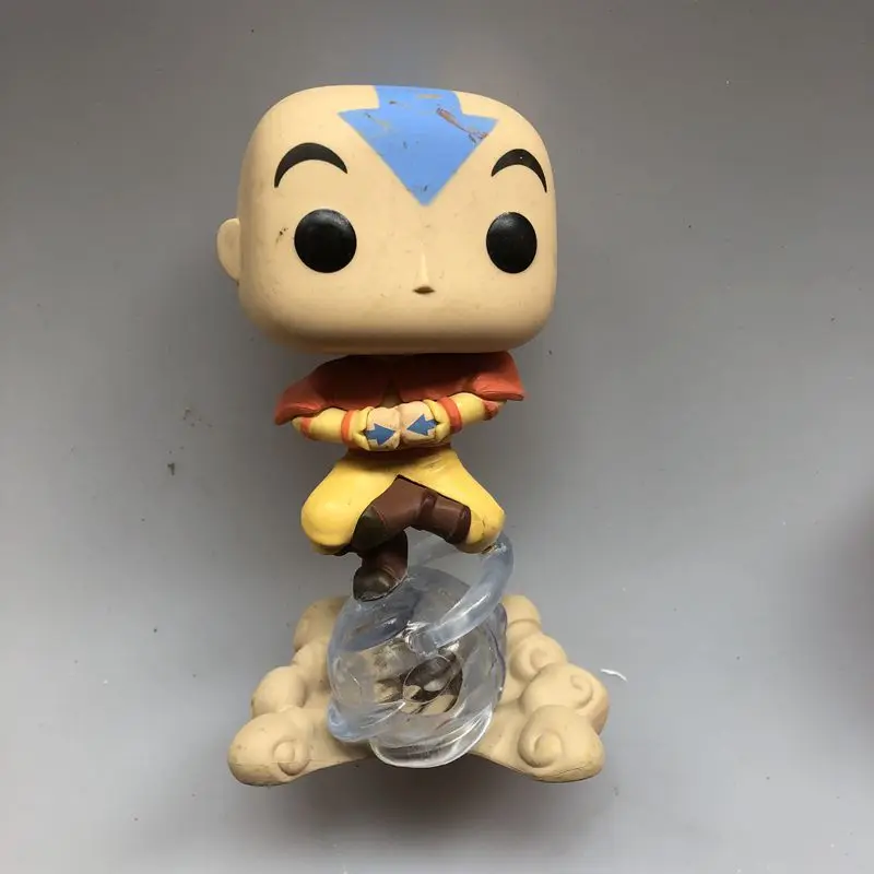 Серый Эксклюзивная оригинальная Funko поп Аватар: Последний Аэрограф Aggretsuko Виниловая фигурка Коллекционная модель свободная игрушка без коробки - Цвет: Серый