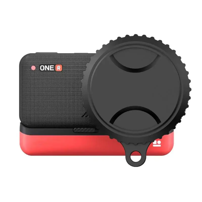 Пыленепроницаемый Мягкий силиконовый чехол для объектива Insta360 One R 1 дюйм