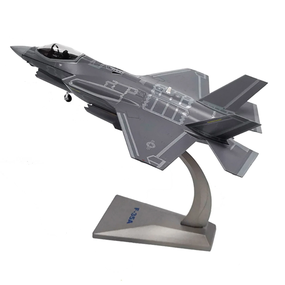 1/72 Scale Alloy Aircraft F-35 US Air Force F35A F35B F35C Lightning II Joint Strike Fighter Model Toys Gift for Collection