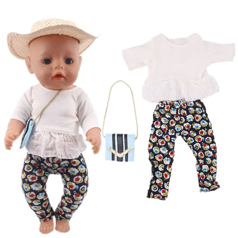 Кукла повседневный костюм подходит для 18-дюймовой американской куклы и 43 см