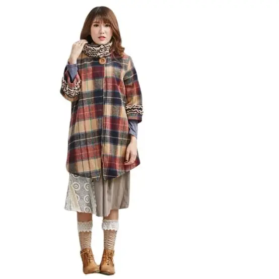 Женская длинная куртка в стиле хиппи с длинным рукавом | одежда