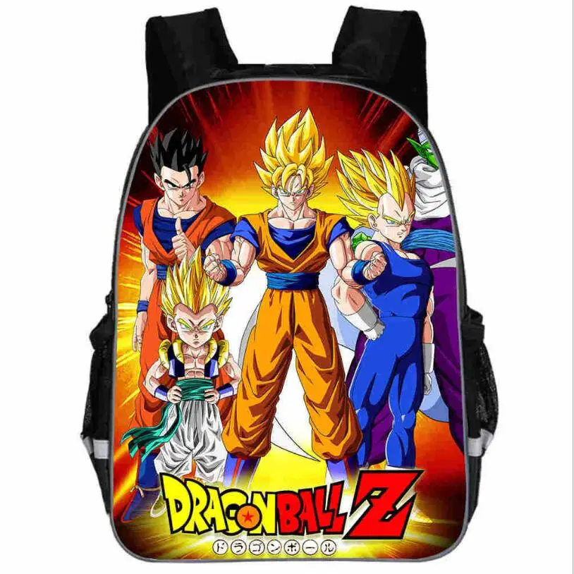 Рюкзаки с аниме Драконий жемчуг для подростков школьные ранцы мальчиков рюкзаки