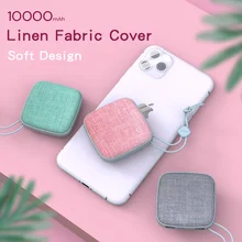 Slim Power bank Portable Charger Power bank 10000 mah Mini Rechargeable Powerbank мини For Mobile Phone For Iphone12 For Watch